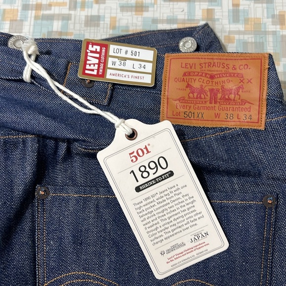 Levi’s LVC Buckleback 501xx jeans 38x34 - Picture 2 of 6